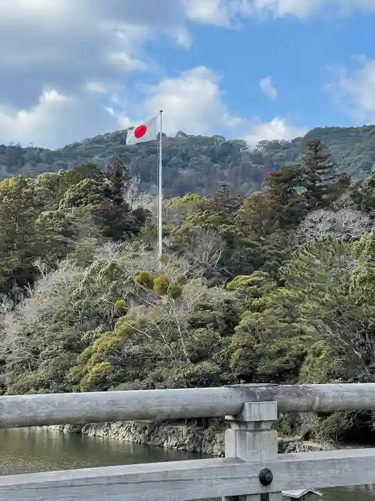 伊勢神宮内宮(皇大神宮)の景色