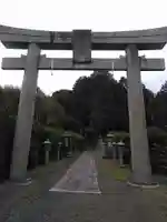 東大野八幡神社の鳥居