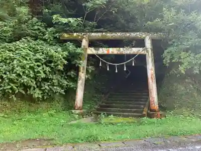 白山神社の鳥居
