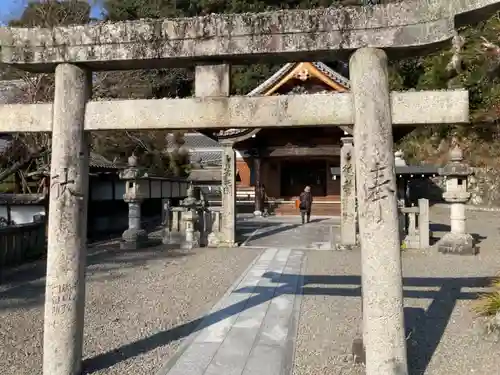 繁多寺の鳥居