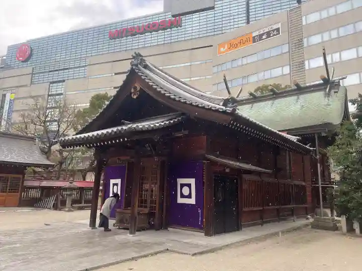 警固神社の本殿・本堂