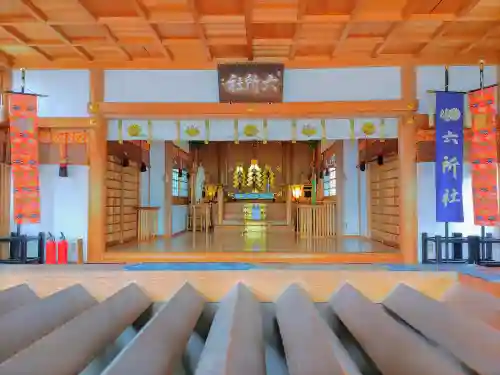 六所社（金城町）の本殿・本堂