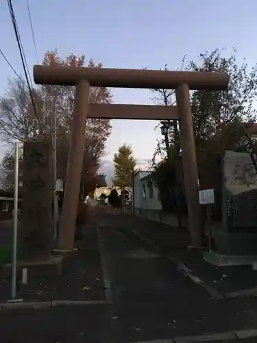 大曲神社の鳥居