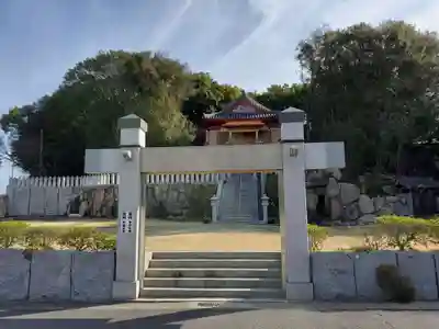 潮海寺の鳥居