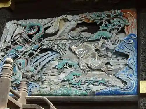 雷電神社の芸術