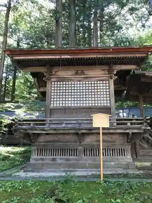 諏訪大社の末社・摂社