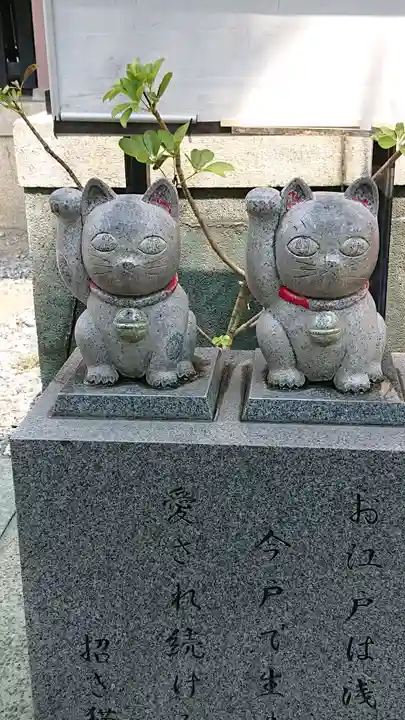 今戸神社の狛犬