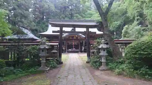 都々古別神社(馬場)の鳥居