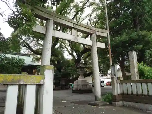 伊河麻神社の鳥居