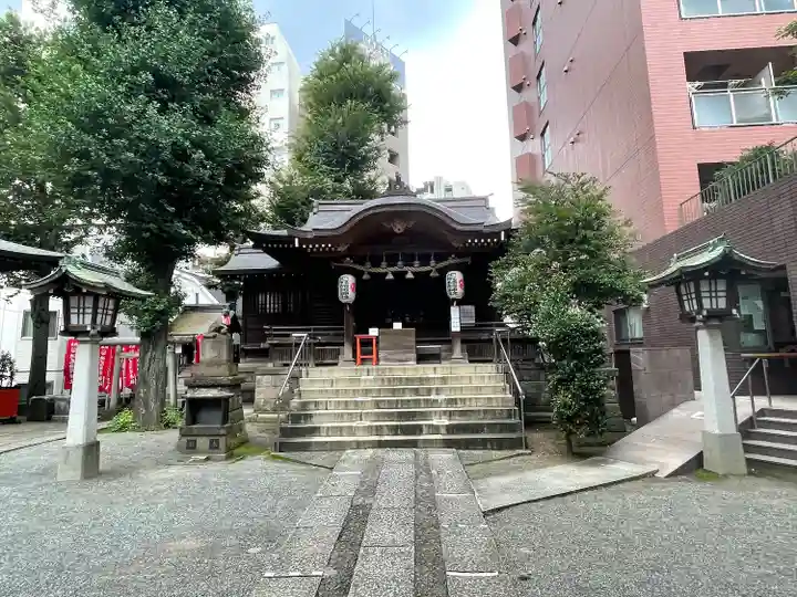 池尻稲荷神社の本殿・本堂