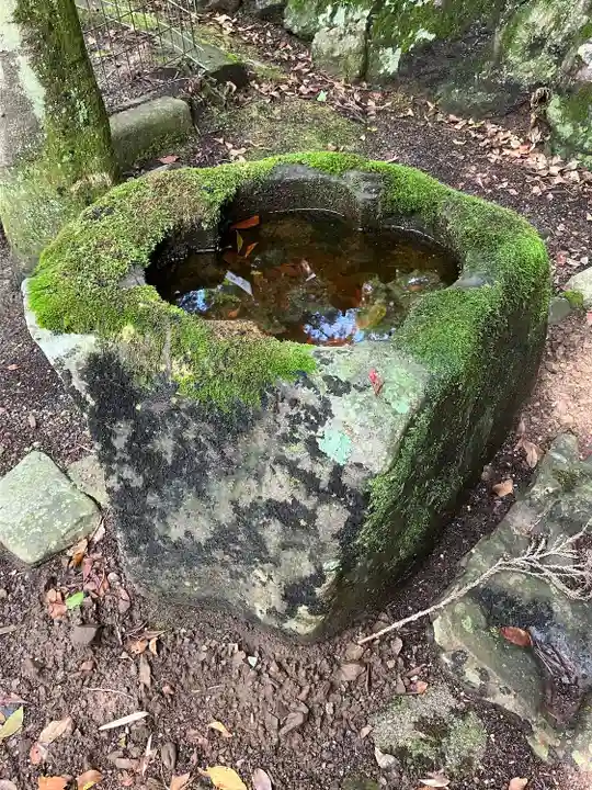天鷹神社の手水舎