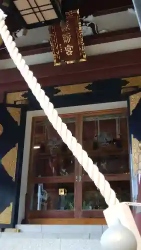 諏訪神社の本殿・本堂