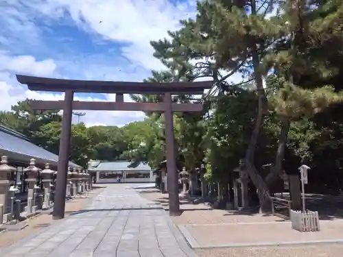 西宮神社の鳥居