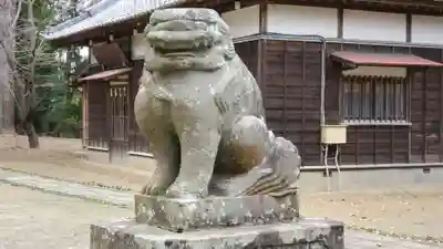 橘樹神社の狛犬