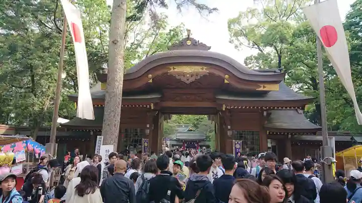 大國魂神社の山門・神門