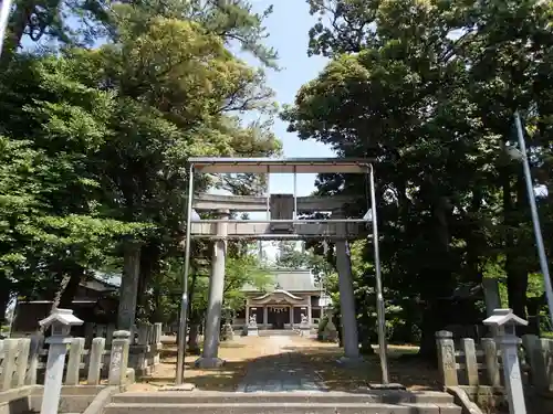 紀倍神社の鳥居