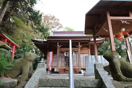 阿久津「田村神社」（郡山市阿久津町）旧社名：伊豆箱根三嶋三社の本殿・本堂