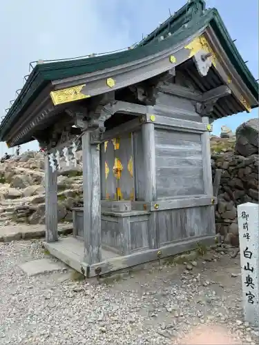 白山比咩神社　奥宮(石川県)
