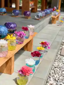 伊達神社の手水舎(2021年07月26日(月) 22時52分24秒投稿)