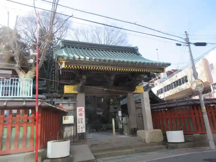王子稲荷神社の山門・神門