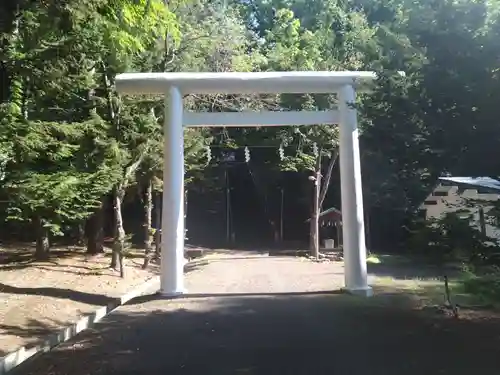 温根湯神社の鳥居