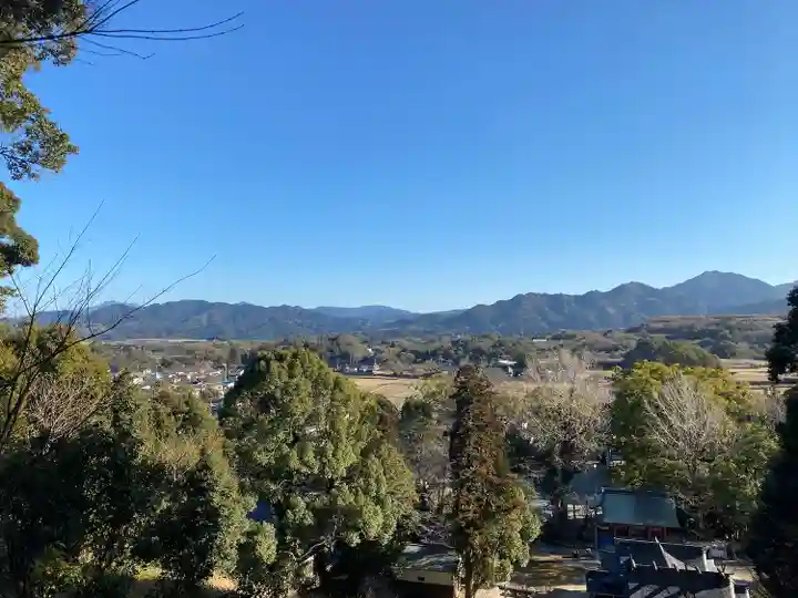 大分八幡宮の景色