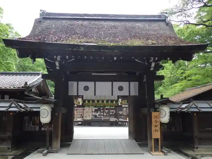 賀茂御祖神社(下鴨神社)の山門・神門