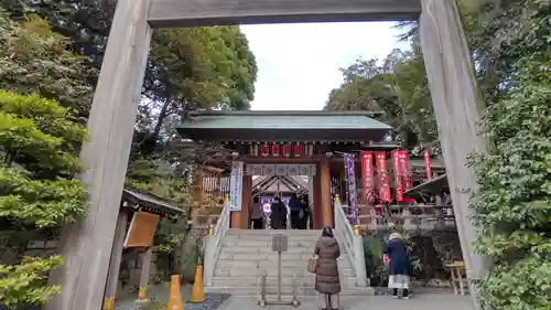 東京大神宮の鳥居
