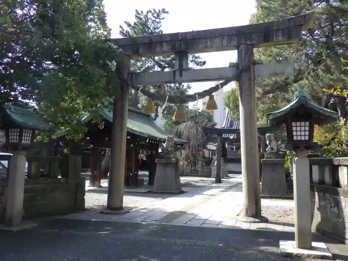 安江八幡宮の鳥居