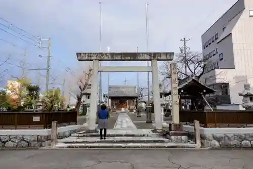 薮田神社の鳥居