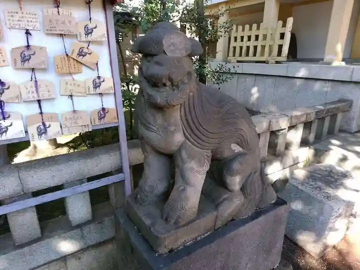 天祖神社の狛犬