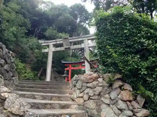 建勲神社の鳥居