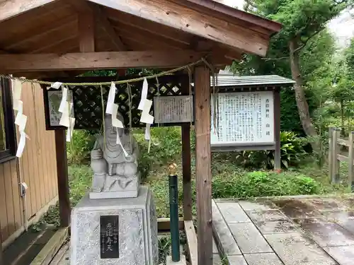 香取神社の像