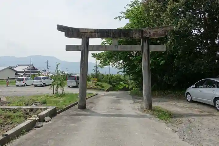 海神社の鳥居