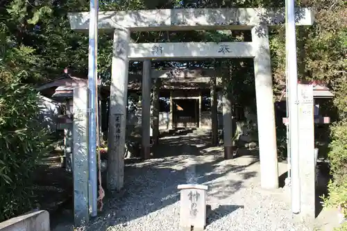 櫛田神社の鳥居