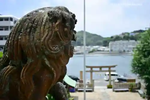 叶神社（東叶神社）の狛犬