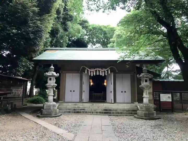 前原御嶽神社の本殿・本堂