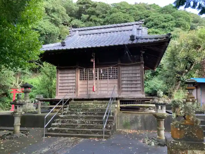 祖母神社の本殿・本堂