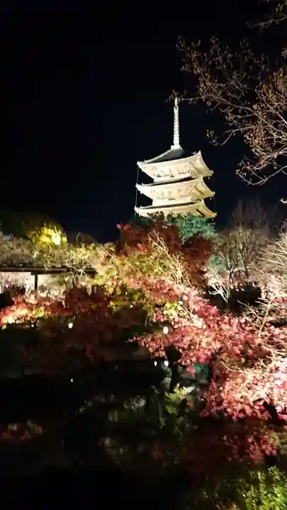 東寺(教王護国寺)の景色