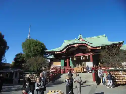 亀戸天神社の本殿・本堂