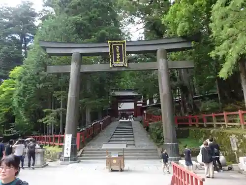 日光二荒山神社の鳥居