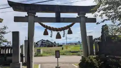 四ツ柱神社の景色
