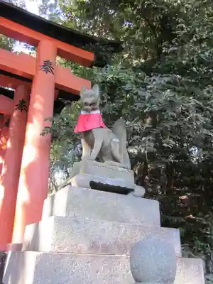 伏見稲荷大社の狛犬