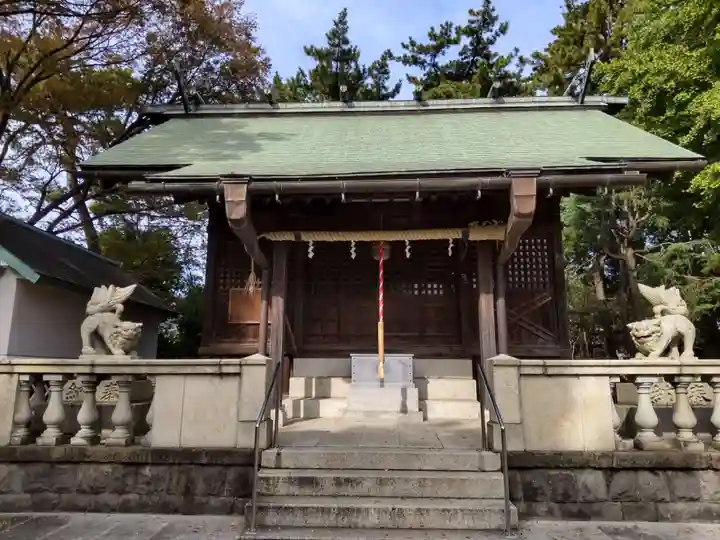 鹿島神社の本殿・本堂