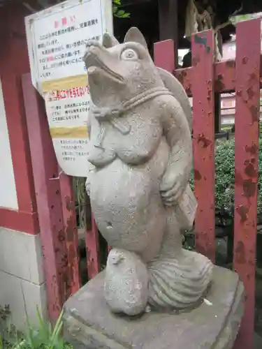 柳森神社の狛犬