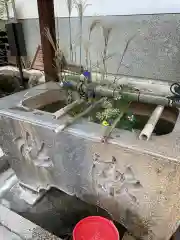 新羅神社の手水