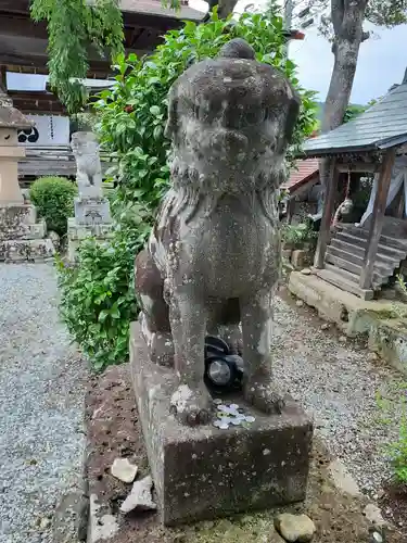 生出森八幡神社(里宮)の狛犬