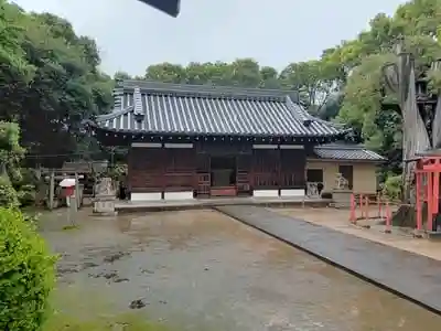 中臣須牟地神社の本殿