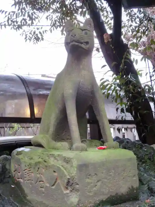 小野照崎神社の狛犬