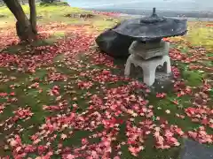 鷹栖神社の庭園